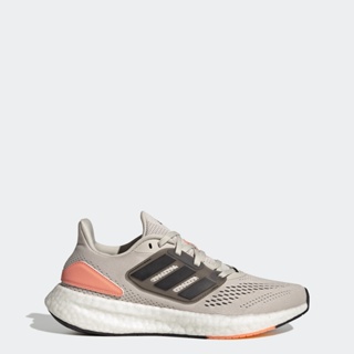 adidas วิ่ง รองเท้า Pureboost 22 ผู้หญิง สีเบจ HQ1464