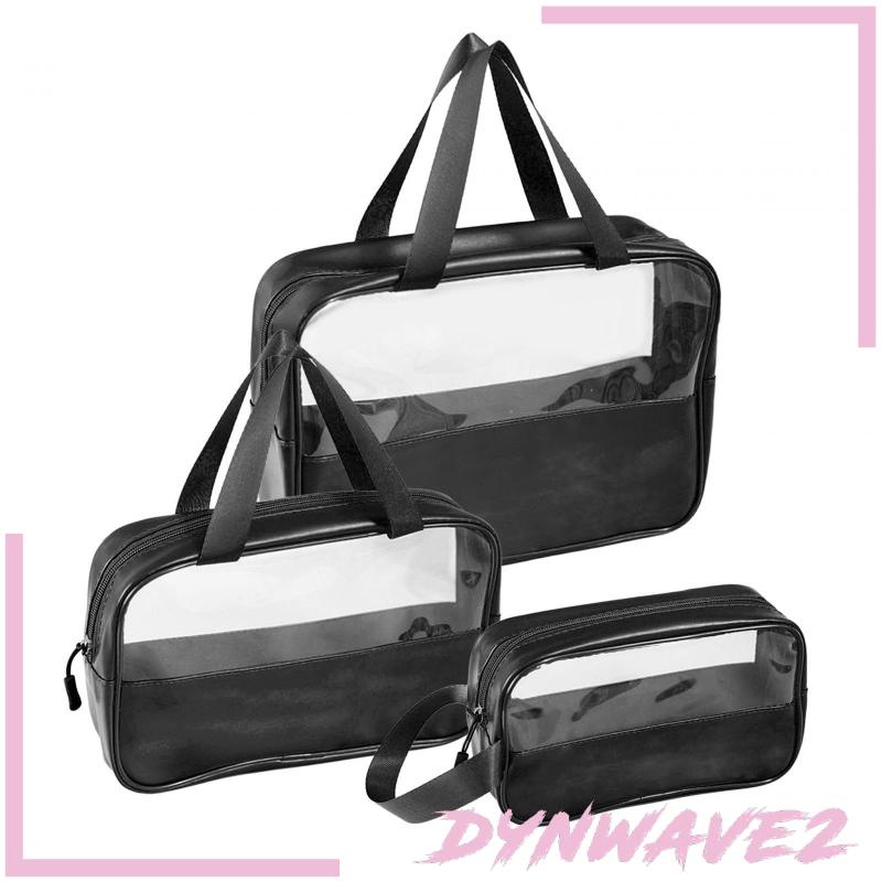 dynwave2-กระเป๋าเครื่องสําอาง-แบบใส-มีซิป-อเนกประสงค์-สําหรับผู้หญิง-3-ชิ้น