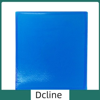 [Dcline.th] แผ่นเจลรองนั่ง แบบนิ่ม ดูดซับแรงกระแทก สีฟ้า สําหรับรถจักรยานยนต์