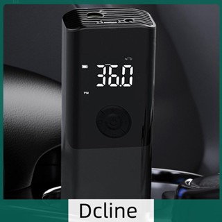 [Dcline.th] เครื่องปั๊มลมยางดิจิทัล 2000mAh 150PSI หน้าจอ LCD ขนาดเล็ก สําหรับรถยนต์