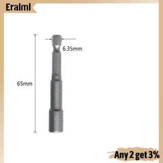 Eralml ดอกสว่านโลหะ หัวหกเหลี่ยม ระบุตําแหน่งสกรูไดรฟ์ สําหรับเครื่องมือไฟฟ้า 6 เมตร - 11 เมตร