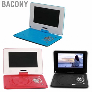Bacony 12 Inch Portable DVD  Multifunction Full HD Car Travel with USB Port for Outdoor