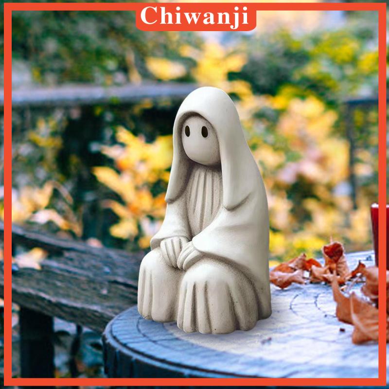 chiwanji-ฟิกเกอร์เรซิ่น-รูปผีสิงน่ารัก-สําหรับตกแต่งบ้านผีสิง-ฮาโลวีน