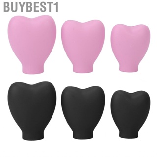 Buybest1 3x Silicone Makeup Brush Cover Dustproof Cosmetic Guard Tool