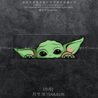 สติกเกอร์ ลายการ์ตูนอนิเมะ Star Wars Garland กันน้ํา สําหรับติดตกแต่งรถยนต์ รถออฟโร้ด ตั้งแคมป์ JDM