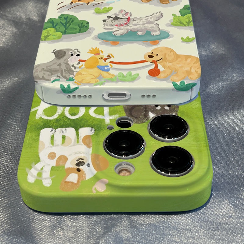 camping-puppy-phone-case-for-iphone-14plus-13promax-12-11-7-8xsxr-cute