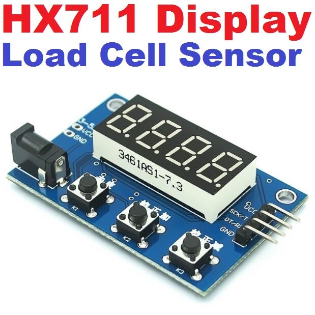 Rakstore HX711 Weight Sensor Module - 4pcs High Precision 24-bit AD Converter