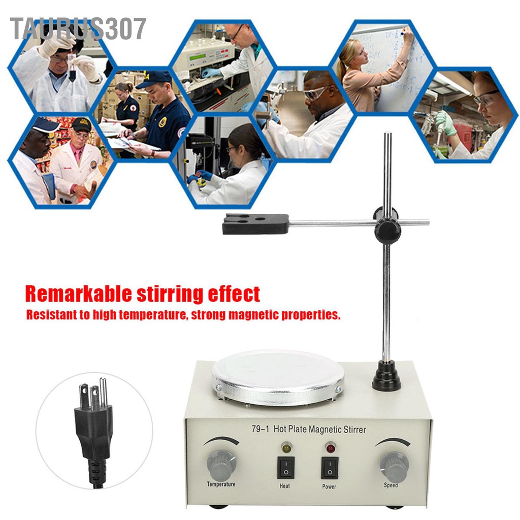 Taurus307 Magnetic Stirrer จานร้อนอุณหภูมิควบคุม Mixer Stirring ห้อง ...