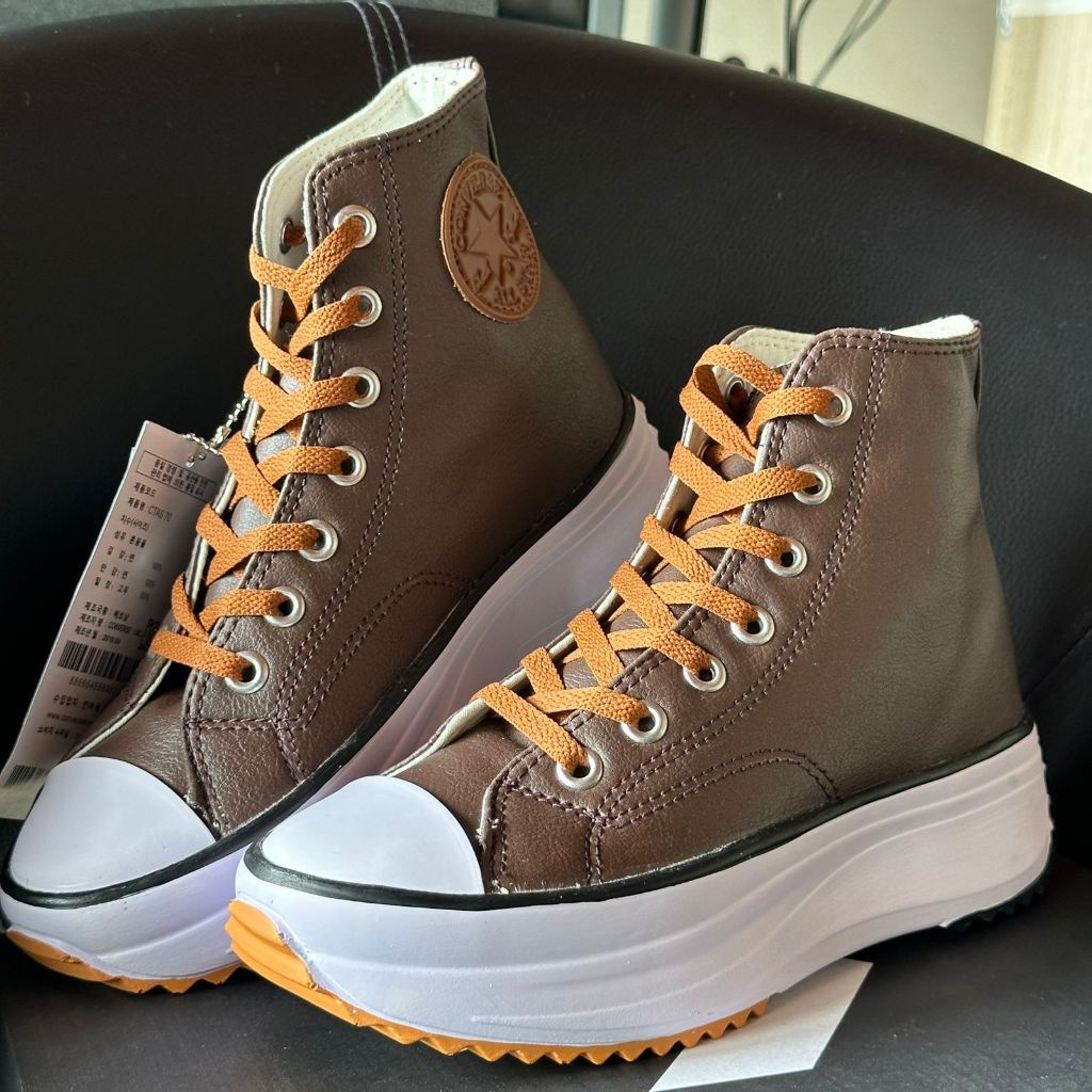 monocolor leather run star hike