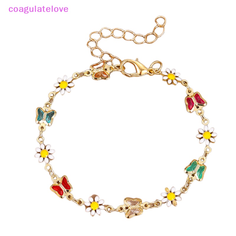 coagulatelove-สร้อยข้อมือ-กําไลข้อมือ-ประดับคริสตัล-พลอยเทียม-รูปผีเสื้อ-ดอกเดซี่-เพทาย-ปรับได้-สไตล์เกาหลี-เครื่องประดับ-สําหรับผู้หญิง-ขายดี