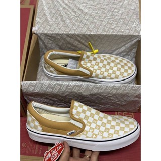 รองเท้าผ้าใบ รองเท้า slip on sz.36-44 *มี 5 สี* ใส่แล้วเท่ แบบสวม  มีเก็บเงินปลายทาง H7A006