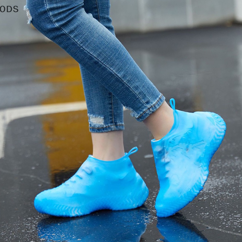 ods-รองเท้าบูท-กันลื่น-กันน้ํา-วัสดุซิลิโคน-ป้องกันฝน-od