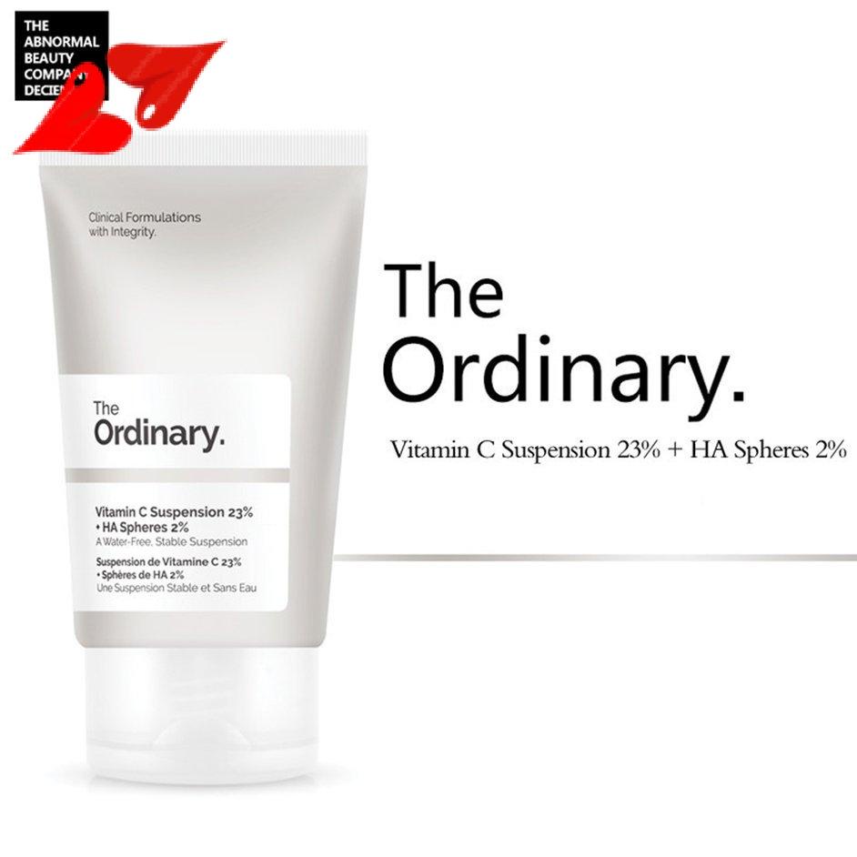 【Xuwanting】Ordinary Vitamin C Face Cream Hyaluronic Acid Ser Shopee
