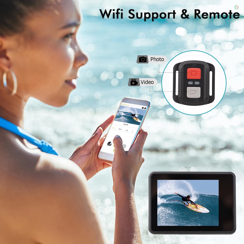 audioworld-กล้องแอคชั่น-wifi-ความละเอียดสูง-4k60fps-170-หน้าจอคู่-ชุดอุปกรณ์เสริม-เมาท์แบตเตอรี่ลิเธียมไอออน-มุมกว้าง-30-เมตร-กันน้ํา-พร้อมรีโมตคอนโทรล-สีดํา-1-ชิ้น