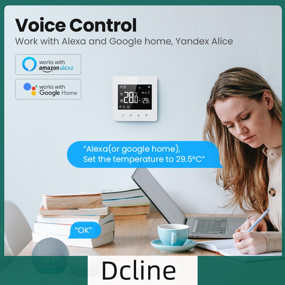 dcline-th-tuya-เทอร์โมสตัทอัจฉริยะ-ควบคุมอุณหภูมิแก๊ส-app