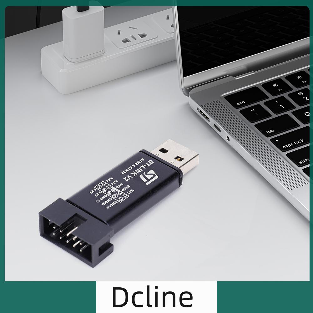 dcline-th-โปรแกรมเมอร์จําลองดาวน์โหลด-สุ่มสี-สําหรับ-st-link-v2-stm8-stm32