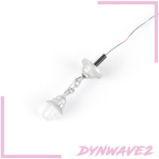 [Dynwave2] โมเดลโคมไฟระย้า สเกล 1/87 3V 12V สําหรับแขวนตกแต่งภูมิทัศน์