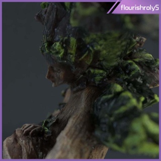 [Flourishroly5] รูปปั้นเทพธิดาป่า สําหรับตู้หนังสือ ตั้งโต๊ะ ในร่ม กลางแจ้ง