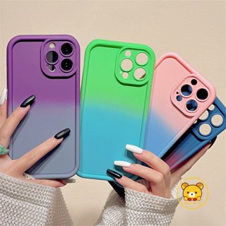 เคสโทรศัพท์มือถือแบบนิ่ม ไล่โทนสี แฟชั่น สําหรับ OPPO A77 5G A57 5G A52 A72 A92 A53 A33 A32 A9 A5 2020 A35 A15 A15S A12 A5S A7 A53S 4G