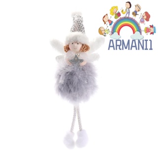 [armani1.th] จี้ตุ๊กตานางฟ้าน่ารัก สีฟ้า สําหรับตกแต่งต้นคริสต์มาส ปีใหม่