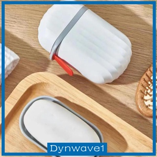 [Dynwave1] กล่องสบู่ แบบพกพา พร้อมฝาปิด กันรั่วซึม สําหรับอาบน้ํา กลางแจ้ง ห้องน้ํา
