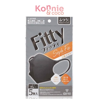 Fitty Style Fit Normal Size #Dark Gray [5pcs].