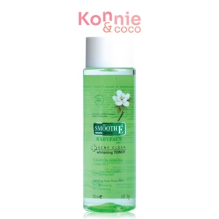 Smooth E Acne Clear Whitening Toner 150ml.