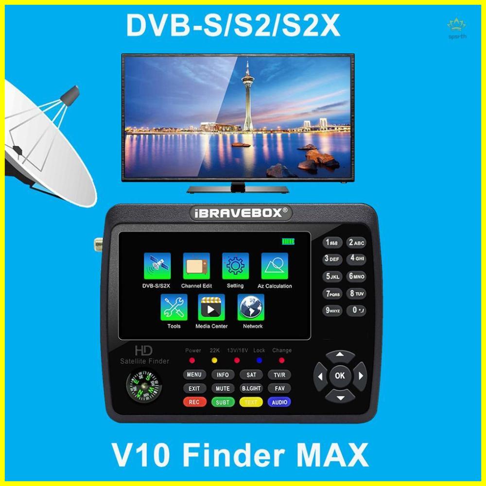 iBRAVEBOX V10 Finder Max HD Satellite TV Signal Finder DVBS/S2/S2X