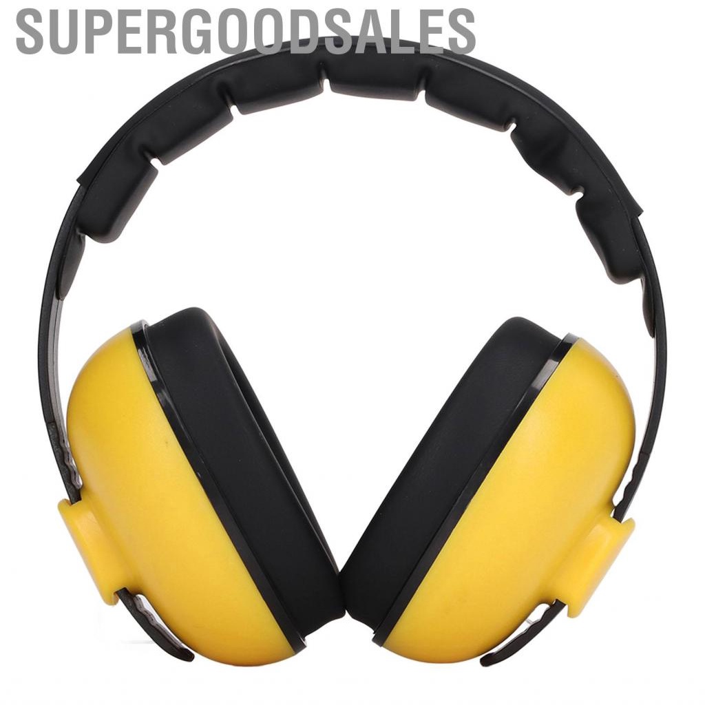 Supergoodsales Portable Ear Muffs Earmuffs NRR 31DB Noise Reduction ABS