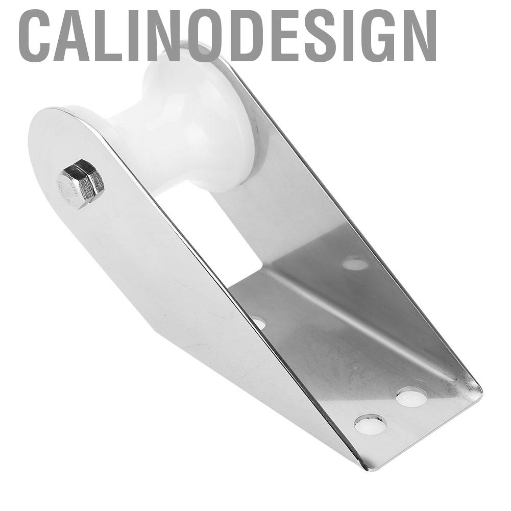 Calinodesign Bow Anchor Roller Heavy Duty Sturdy Marine Boat Rubber Corrosion Resistant Fixed