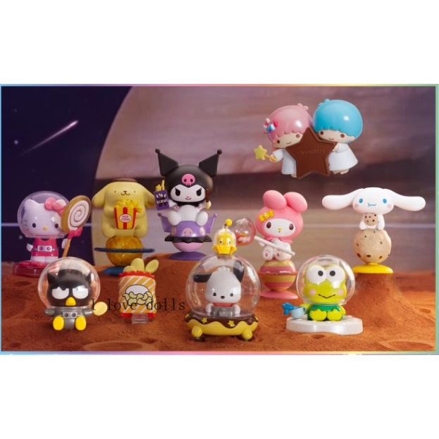 Sanrio Walking on the Snack Planet Series Blind Box TOPTOY [ของแท้ ...