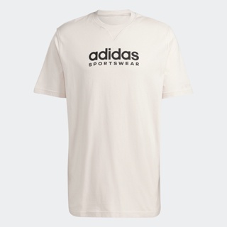 adidas ไลฟ์สไตล์ เสื้อยืดพิมพ์ลาย All SZN ผู้ชาย สีชมพู IC9810