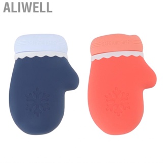 Aliwell Hot Water Bottle Bag Heat Resistant Warm Pouch Silicone Microwaveable for Thanksgiving Students Christmas