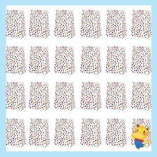 Be&gt; กล่องกระดาษคราฟท์ ลายคริสต์มาส สําหรับใส่คุกกี้ ขนม 24 ชิ้น