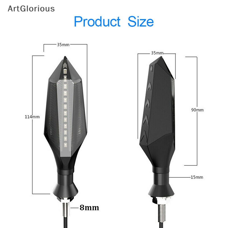 art-ไฟเลี้ยว-led-8-มม-สําหรับรถจักรยานยนต์-ns