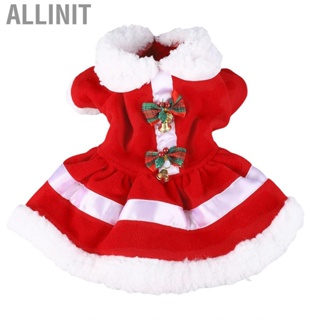 Allinit Puppy Christmas   Soft Doll Collar Dog Holiday Attractive Thickening for Party