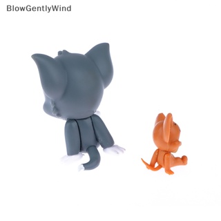 Blowgentlywind โมเดลฟิกเกอร์ Tom and Jerry Kawaii BGW ของเล่นสําหรับเด็ก