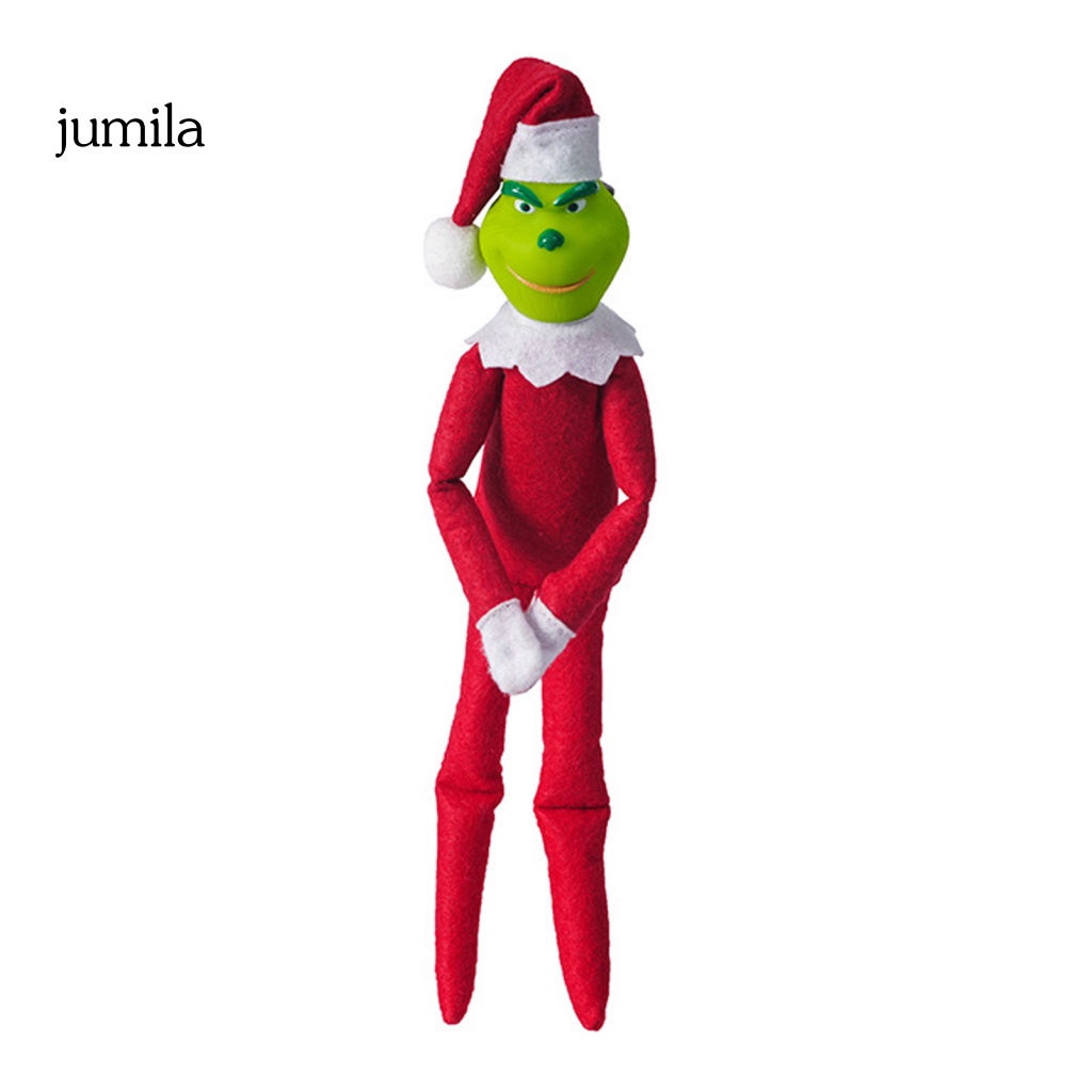 jumila-ตุ๊กตาเอลฟ์-pvc-ลายการ์ตูนเอลฟ์-สีสันสดใส-สําหรับตกแต่งต้นคริสต์มาส