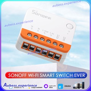 Sonoff Mini Extreme Wi-Fi สวิตช์อัจฉริยะรองรับการควบคุมระยะไกลด้วยเสียงด้วยผู้เชี่ยวชาญของ Alexa Google