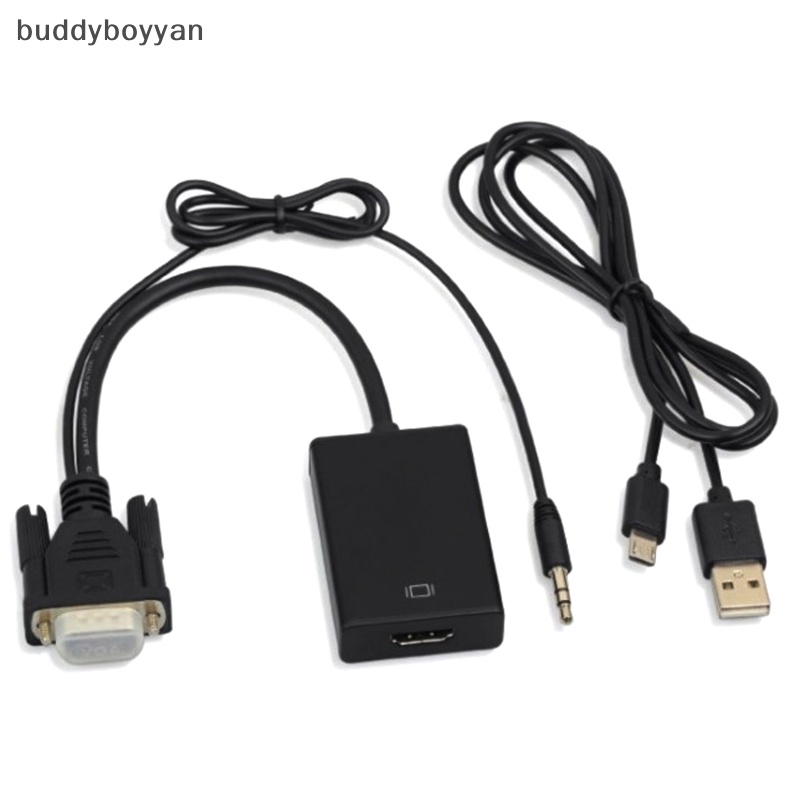 bbth-อะแดปเตอร์แปลงเสียง-vga-เป็น-hdmi-ตัวผู้-เป็นตัวเมีย-สําหรับคอมพิวเตอร์-เป็น-tv