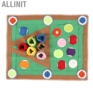 Allinit Hamster Toy Dog Snuffle Pad Slow Eating Boredom Relief Soft Pool Ball Puppy Sniffing Mat Puzzle for Smell Training Ladder