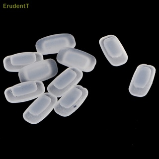 [ErudentT] แผ่นซิลิโคน ทรงสี่เหลี่ยมผืนผ้า สําหรับรองจมูก แว่นตา แว่นกันแดด 5 คู่ [ใหม่]