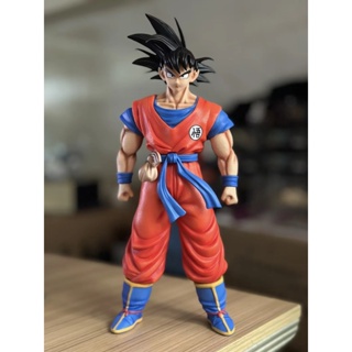 โมเดลฟิกเกอร์ Dragon Ball Z Son Goku with Senzu Bean ขนาด 25 ซม. ของเล่นสําหรับเด็ก