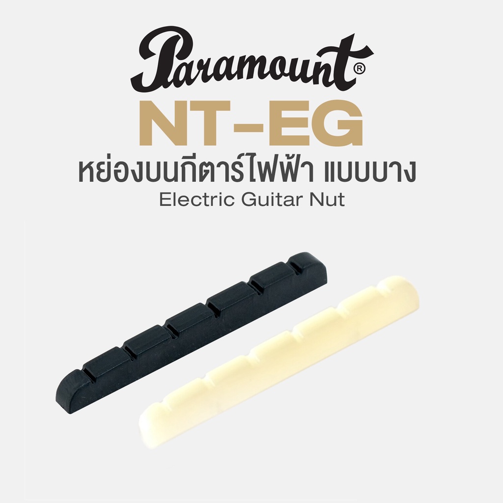 Paramount Electric Guitar Nut NT-EG หย่องบนกีตาร์ไฟฟ้า แบบบาง | Shopee ...