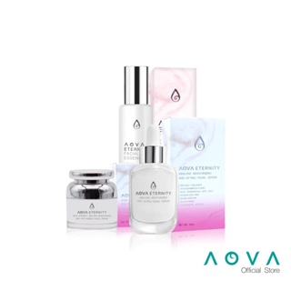 [ชุดจัดเต็ม] AOVA Eternity Abalone Serum, AOVA Eternity Abalone Cream และ AOVA Eternity Facial Essence