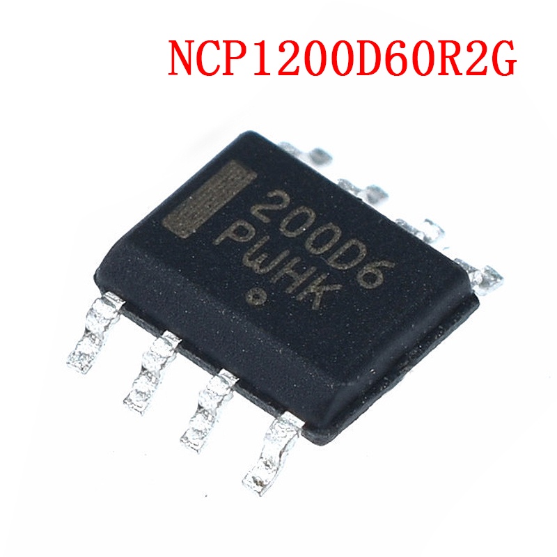 10 Pezzi NCP1200D60R2G E Altri IC In Package SOP-8, Controller PWM Per Alimentatori, Sostituti Per NCP1203 E NCP1271