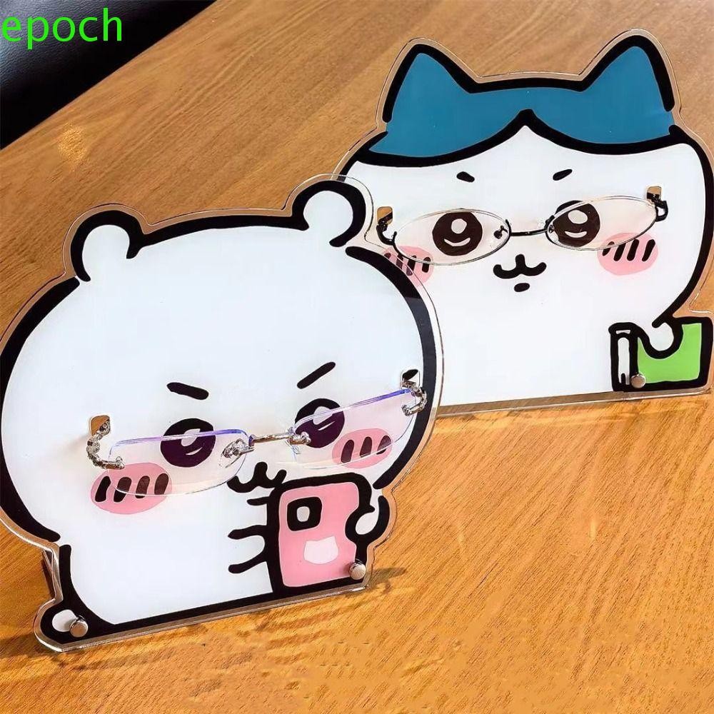 Epoch ชั้นวางแว่นตาการ์ตูน, Kawaii อะคริลิค Chiikawa ผู้ถือแว่นตา Rack ...