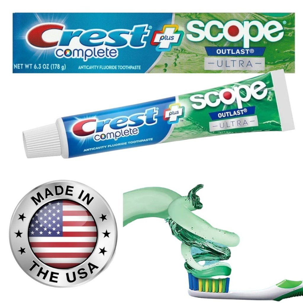 Crest Complete Whitening Scope ULTRA Toothpaste 178 g. | Shopee Thailand