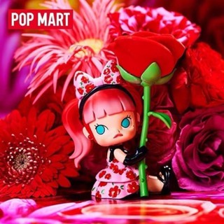 Beixiju- ของแท้ POPMART MOLLY MOLLY Ninagawa ดอกกุหลาบน้อยปีศาจ ทันที