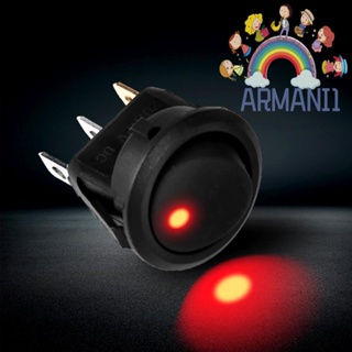 [armani1.th] สวิตช์โยกสลับไฟ LED 20A 12V 3 Pin สําหรับรถยนต์ เรือ